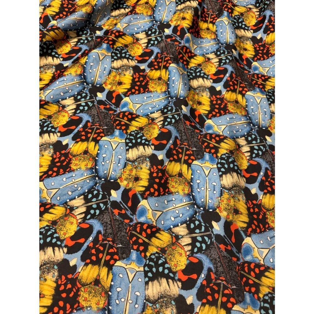 Ann Mashburn SIZE MED Beetle Floral Silk Atelier Tie Back Dress - Picture 4 of 10